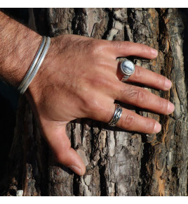 bracelet serpent argent femme