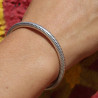 bracelet serpent argent femme