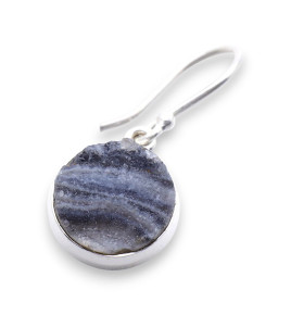 calcédoine druzy bijoux