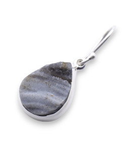 boucle d oreille calcedoine