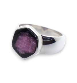 bague rubis argent femme