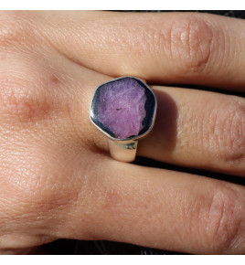 bague avec rubis pour femme