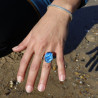 bague labradorite femme