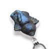 pendentif labradorite argent