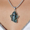 pendentif labradorite homme