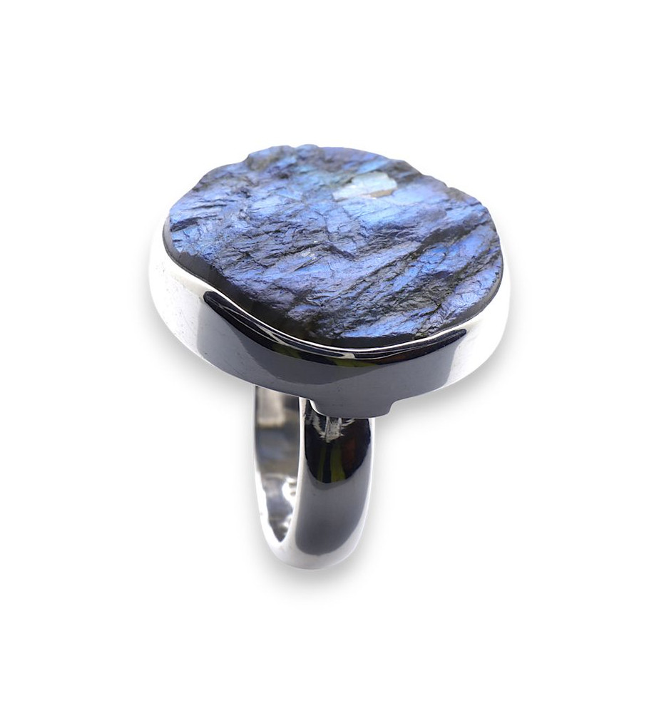 labradorite bague femme