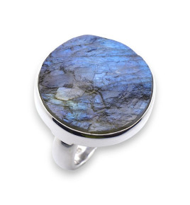 bague labradorite argent