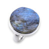 bague labradorite argent