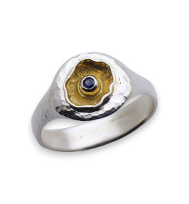 bague saphir moderne