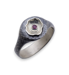 bague rubis femme