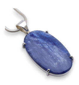 cyanite pendentif