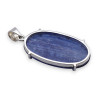 cyanite bleue pendentif argent femme