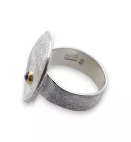 diamant noir bague