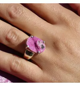 bague cobalto calcite
