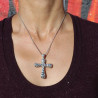 pendentif croix femme