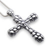 pendentif croix argent