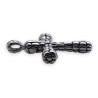 pendentif argent croix