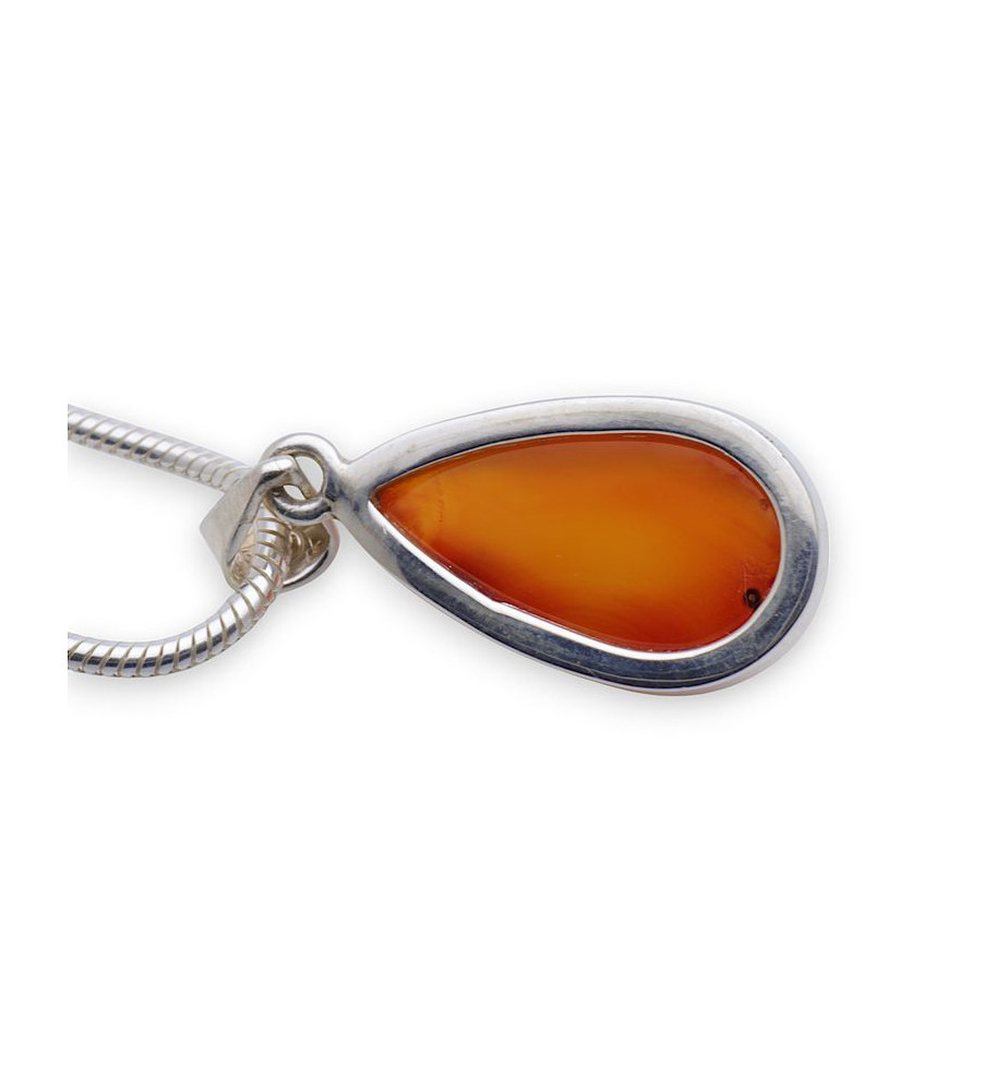 bijoux cornaline orange