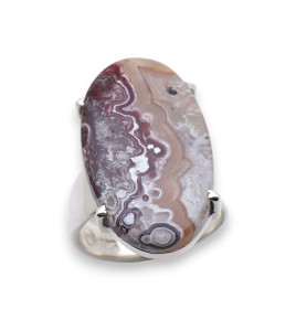 bague agate crazy lace