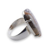 bague agate dentelle folle