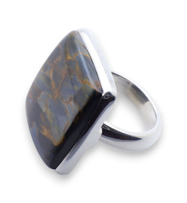 bague avec pietersite