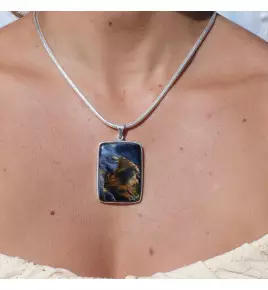 pendentif avec pietersite