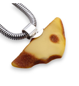 pendentif ambre femme