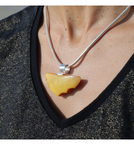 pendentif ambre véritable