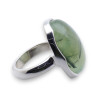 bague prehnite femme argent