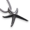 pendentif étoile de mer en argent