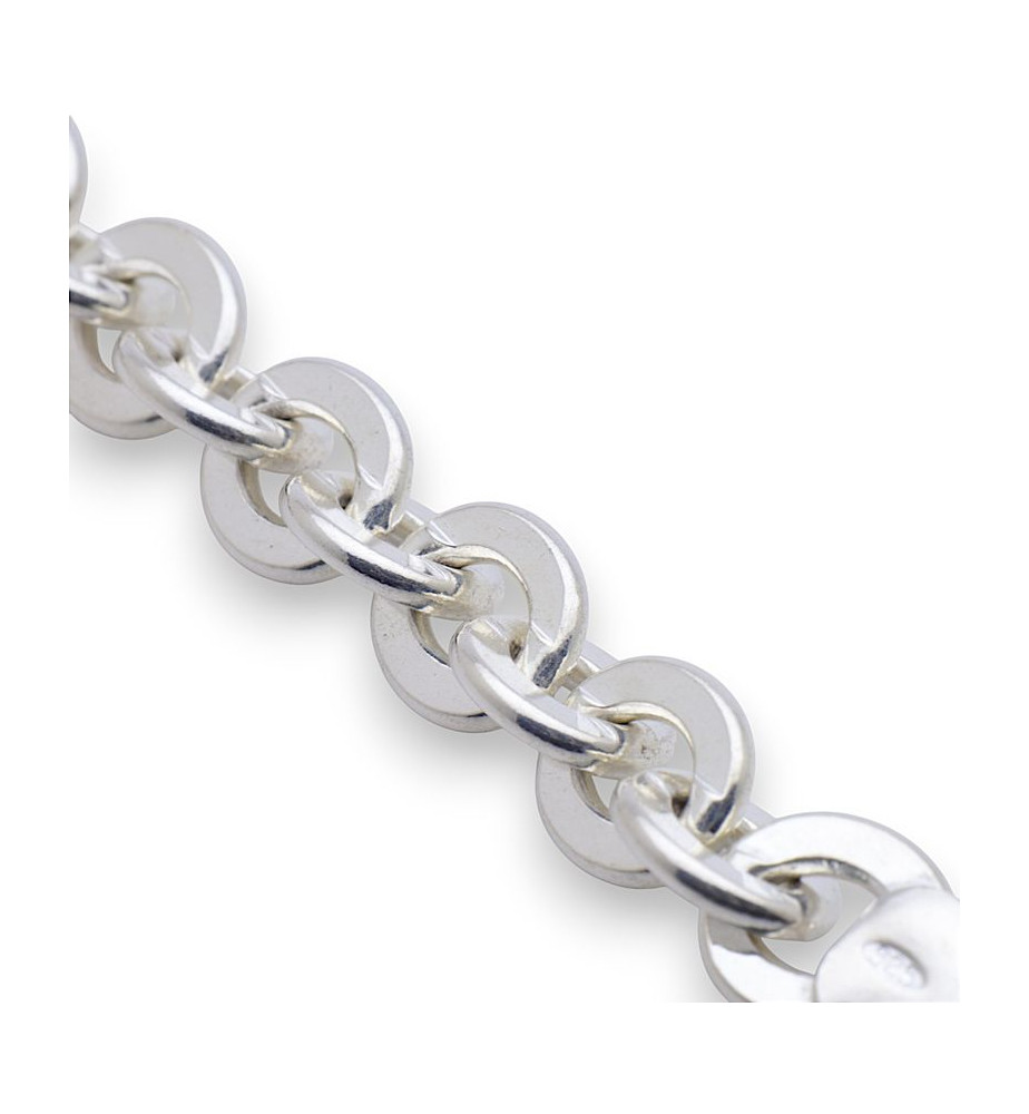 bracelet argent maille