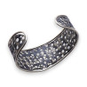 bracelet jonc argent ajouré