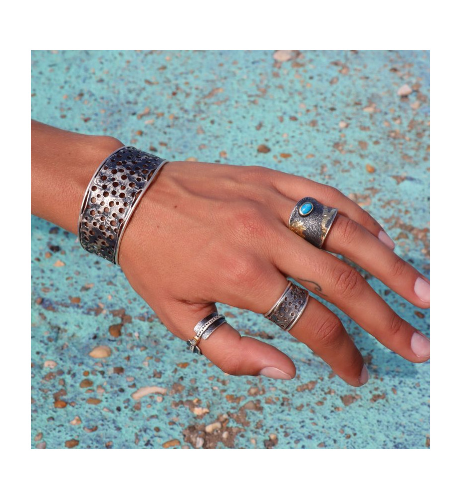 bracelet argent de createur