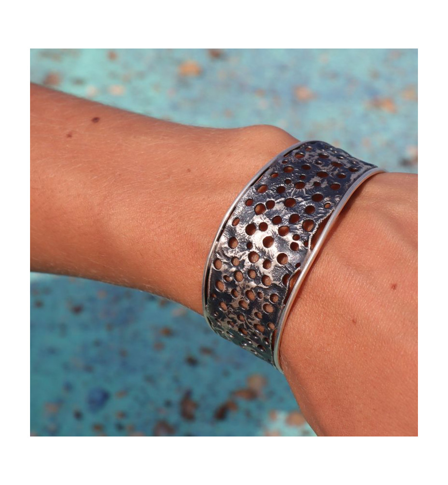 manchette argent originale