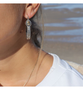 créoles argent originales