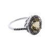 bague quartz lemon femme