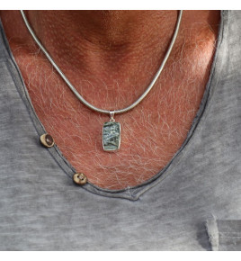 séraphinite pendentif