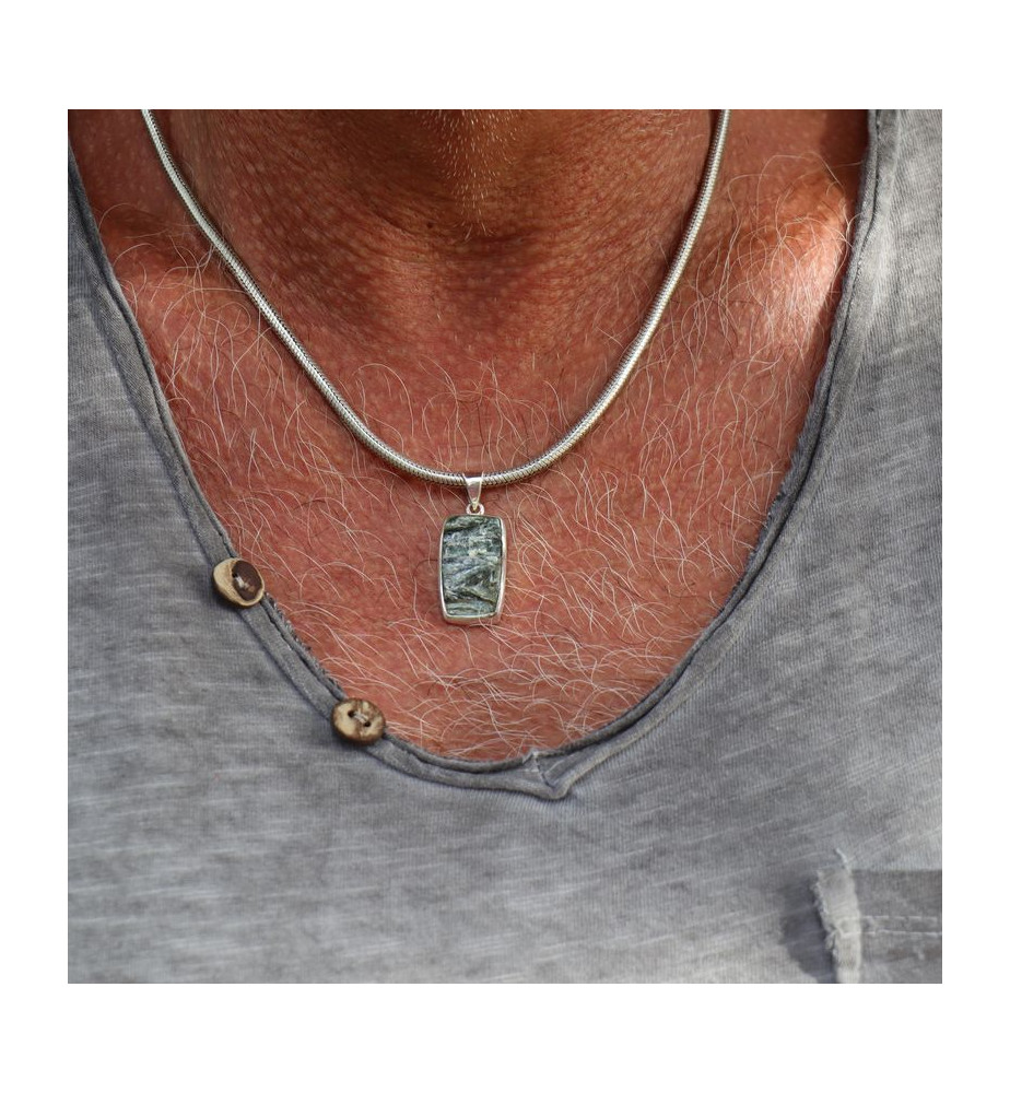 séraphinite pendentif