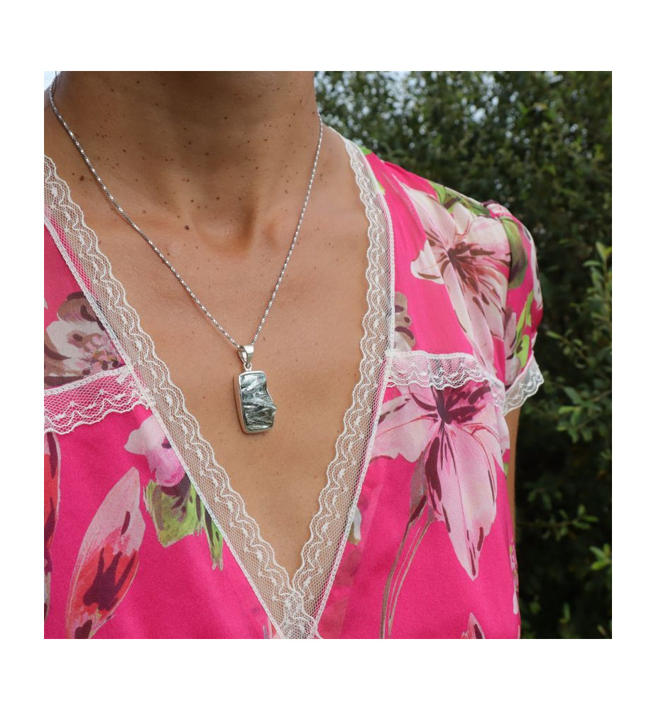 séraphinite pendentif