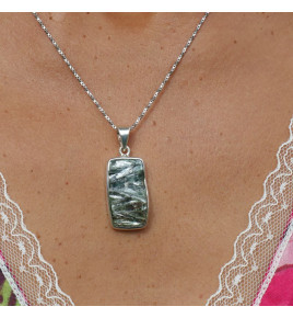 pendentif avec séraphinite