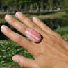 bague rhodochrosite femme