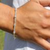 bracelet argent fin femme