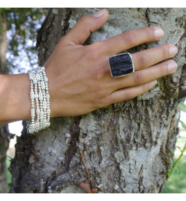 bracelet perles argent 925