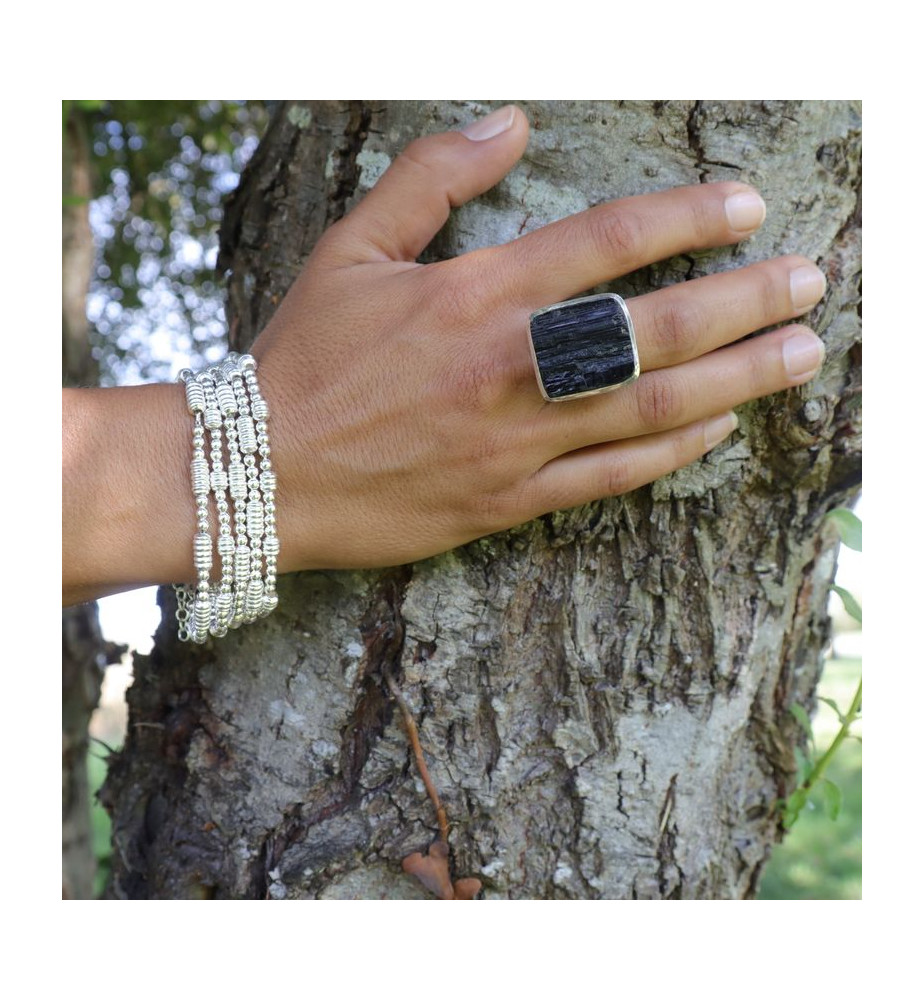 bracelet perles argent 925