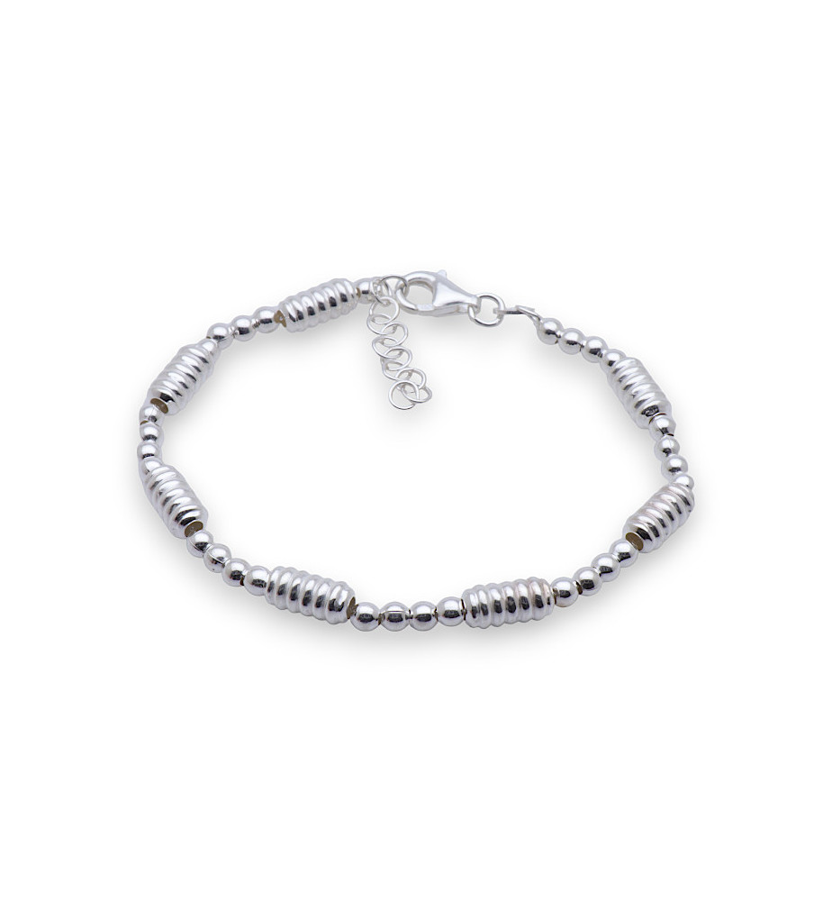 bracelet avec perle argent