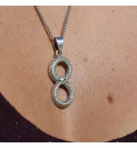 pendentif infini homme
