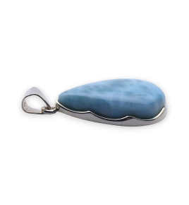 pendentif larimar argent