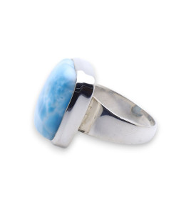 bague avec pierre larimar