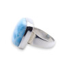 bague avec pierre larimar