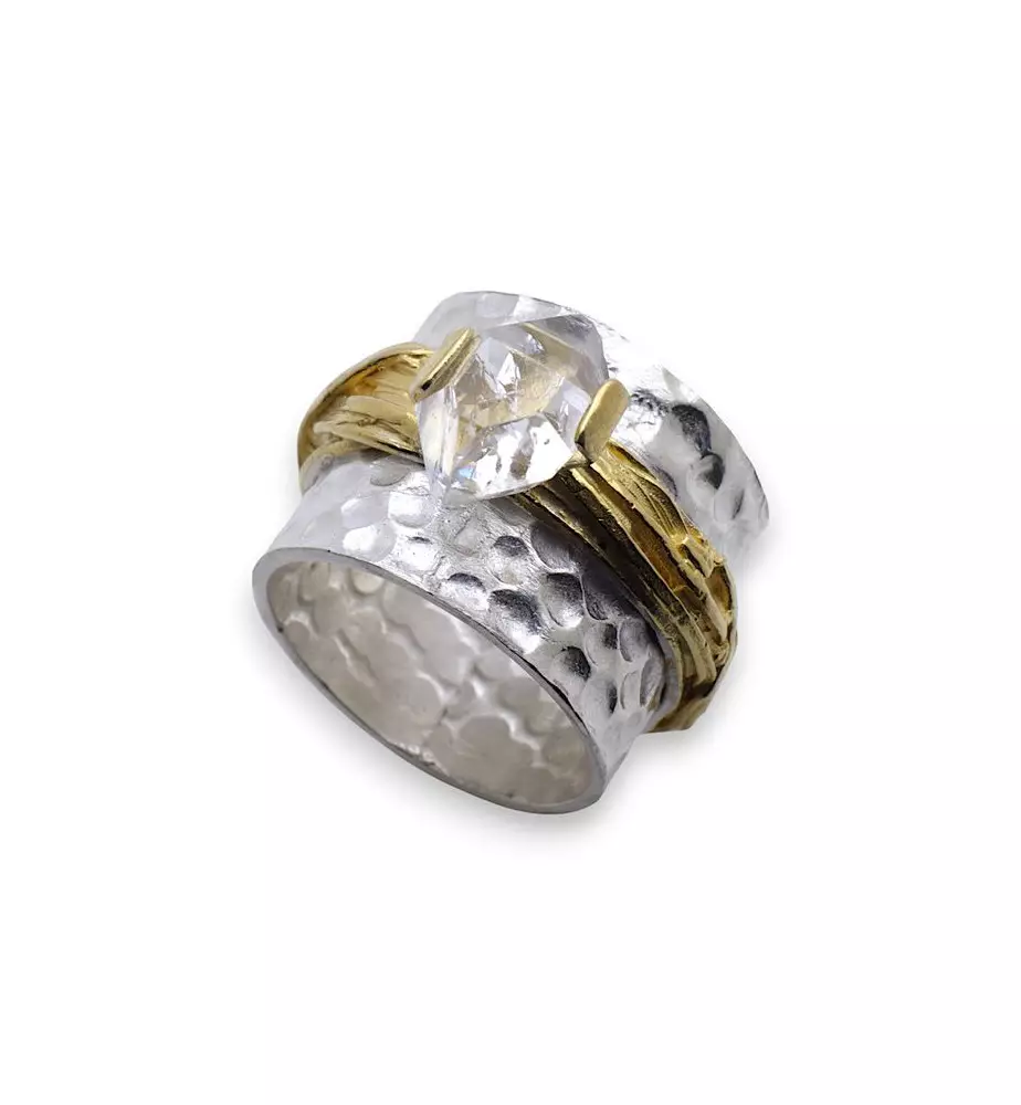 herkimer diamond ring herkimer diamond ring
